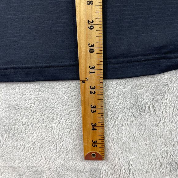 Travis Mathew Polo Shirt Mens 2XL Black Stretch Golf Outdoor Casual Striped - Picture 10 of 11